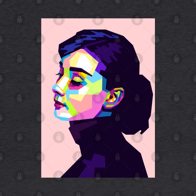 Audrey Hepburn - WPAP by Wahyu Aji Sadewa